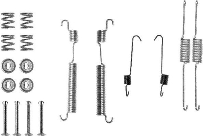 Ремкомплект тормозных барабанов 97016500 Textar (фото №1)