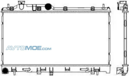 Радиатор охлаждения 34211029 Sakura (фото №1)