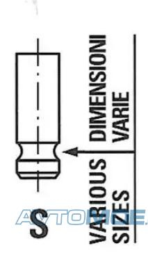 Клапан выпускной R6600RNT Freccia (фото №1)