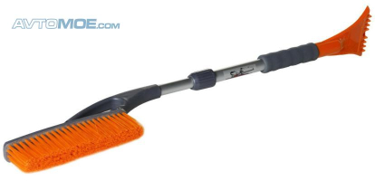 Щётка снегоуборочная 100см с телескопической рукояткой и мягкой щетиной ABR05 AirLine (фото №1)