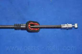 Трос стояночного тормоза правый PTA526 Parts Mall (фото №3)