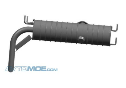 Глушитель (задняя часть) T111201110 Chery (фото №1)