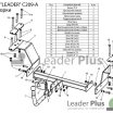 Фаркоп для CHEVROLET REZZO (KLAU) (минивен) 2004-2008  C209A Leader Plus (мини-фото №3)