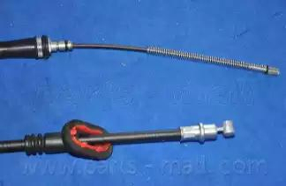 Трос стояночного тормоза правый PTA526 Parts Mall (фото №2)