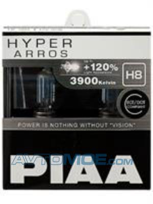 Лампа накаливания Bulb Hyper Arros 3900K H8 HE904H8 PIAA (фото №1)